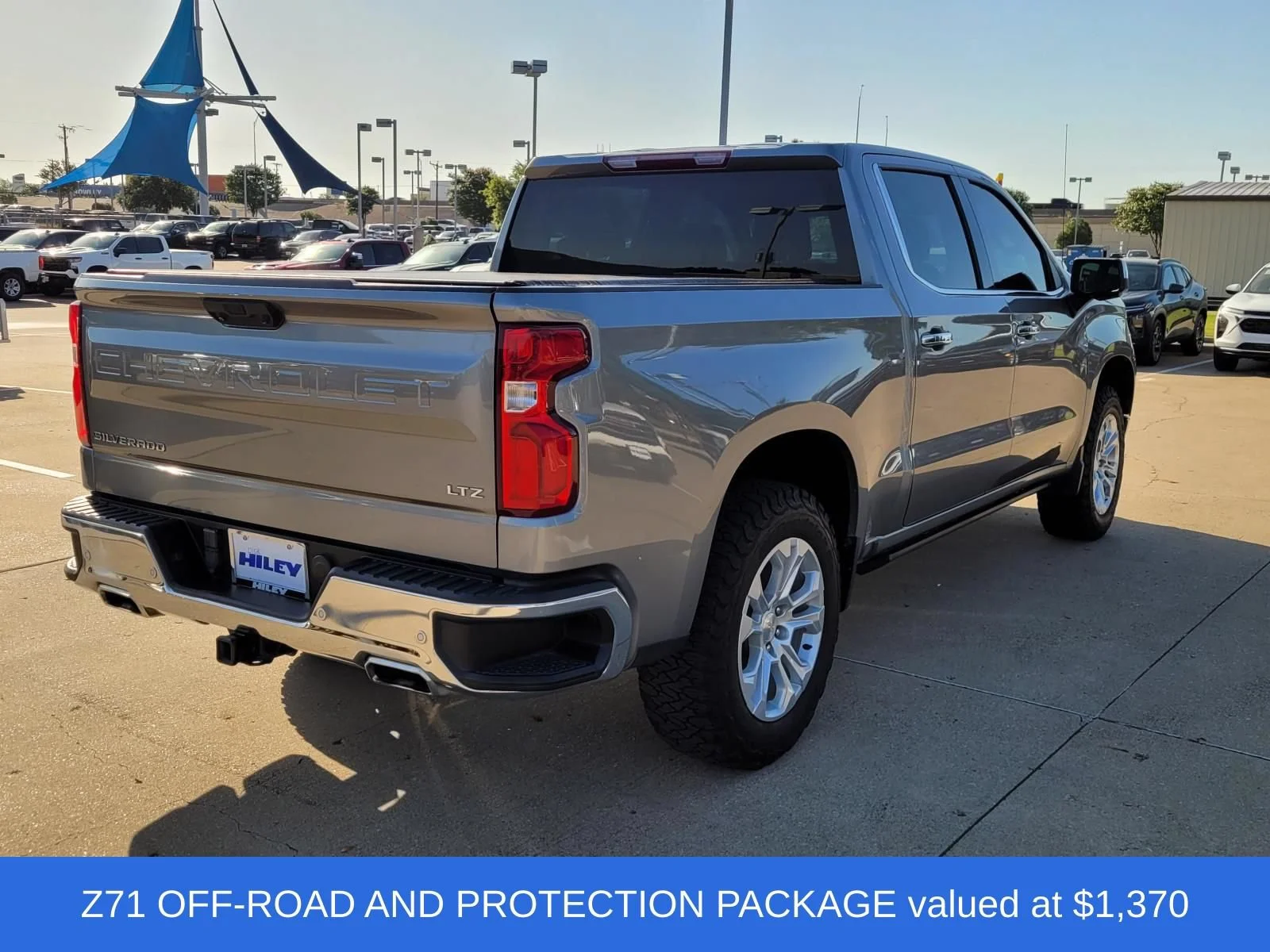 Used 2023 Sterling Gray Metallic Chevrolet LTZ image 4