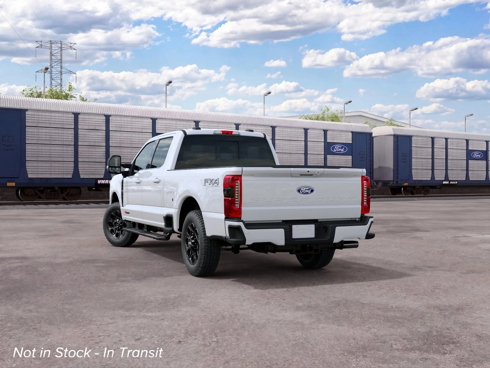 New 2027 Star White Metallic Tri-Coat Ford F-350® Lariat® image 8