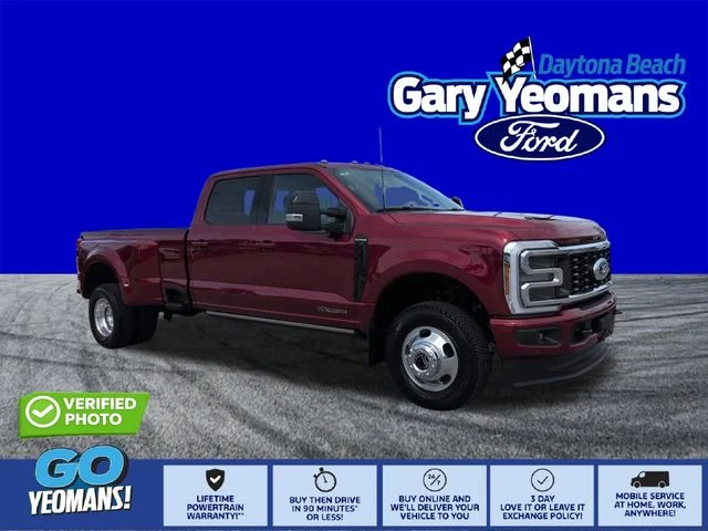 New 2026 Ruby Red Metallic Tinted Clearcoat Ford F-350® Platinum® image 1