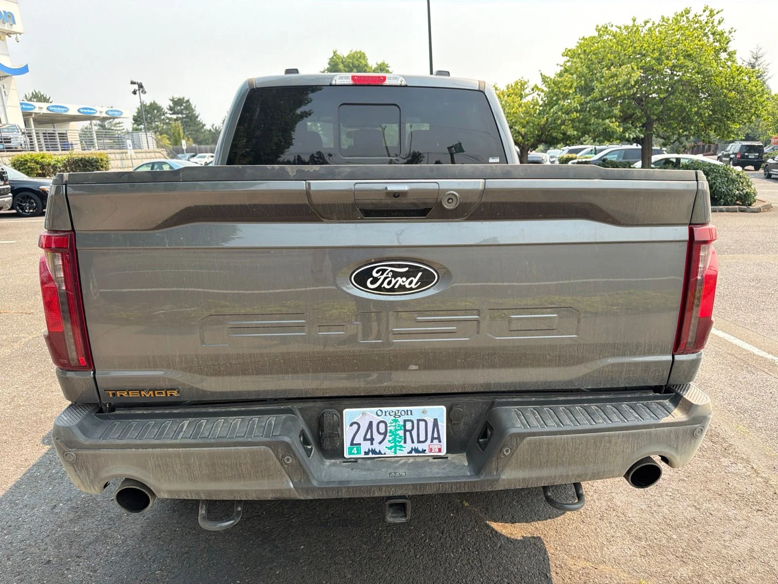 Used 2025 Carbonized Gray Metallic Ford Tremor image 5