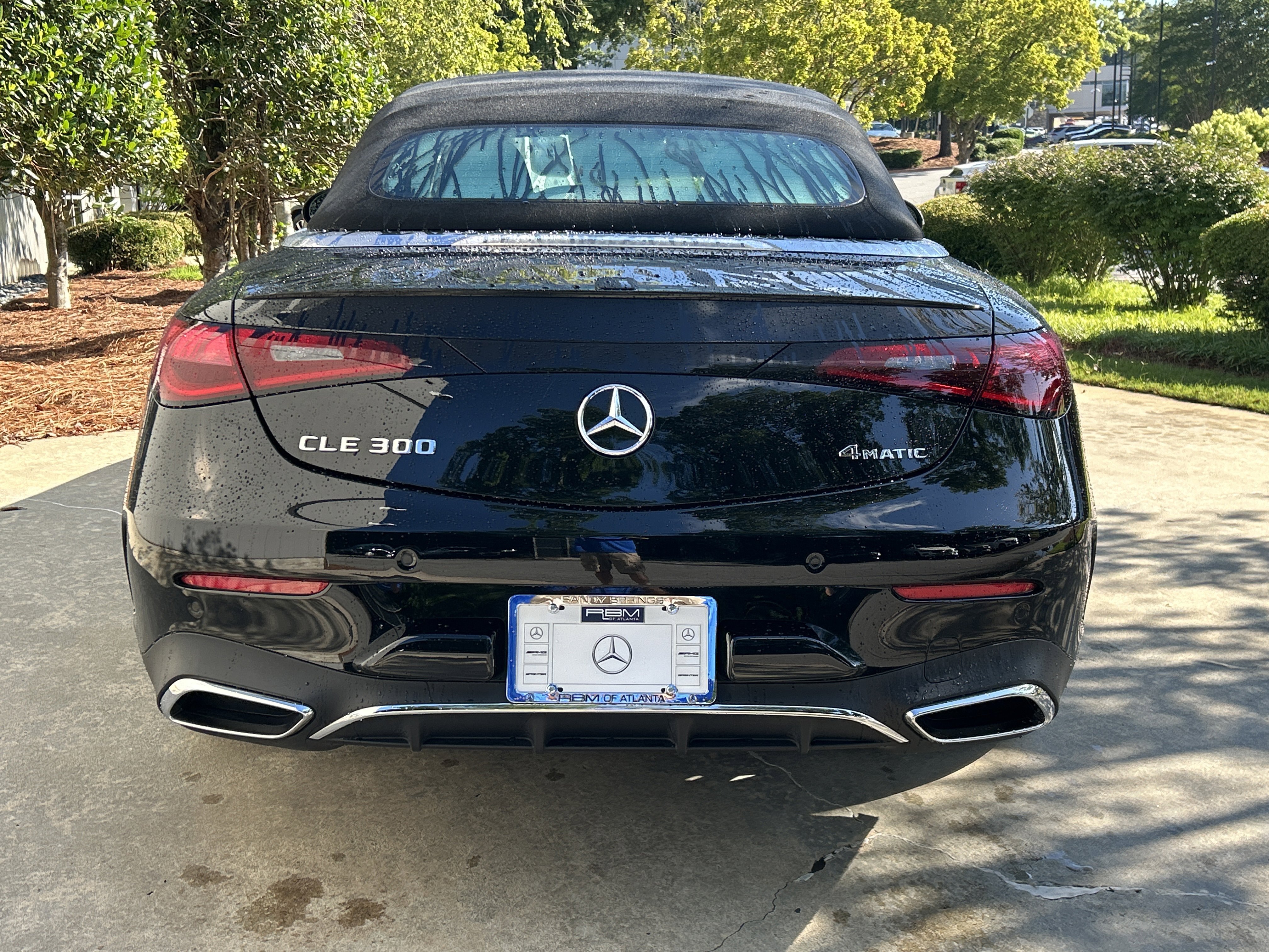 Certified Used 2025 Black Mercedes-Benz CLE 300 4MATIC® Cabriolet image 13