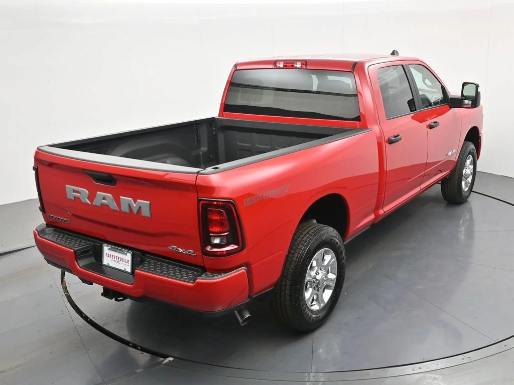 New 2026 Flame Red Clear-Coat Exterior Paint RAM Big Horn image 26