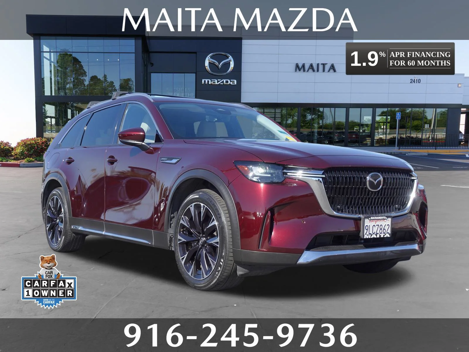 Certified Used 2024 Artisan Red Premium Mazda Premium image 1