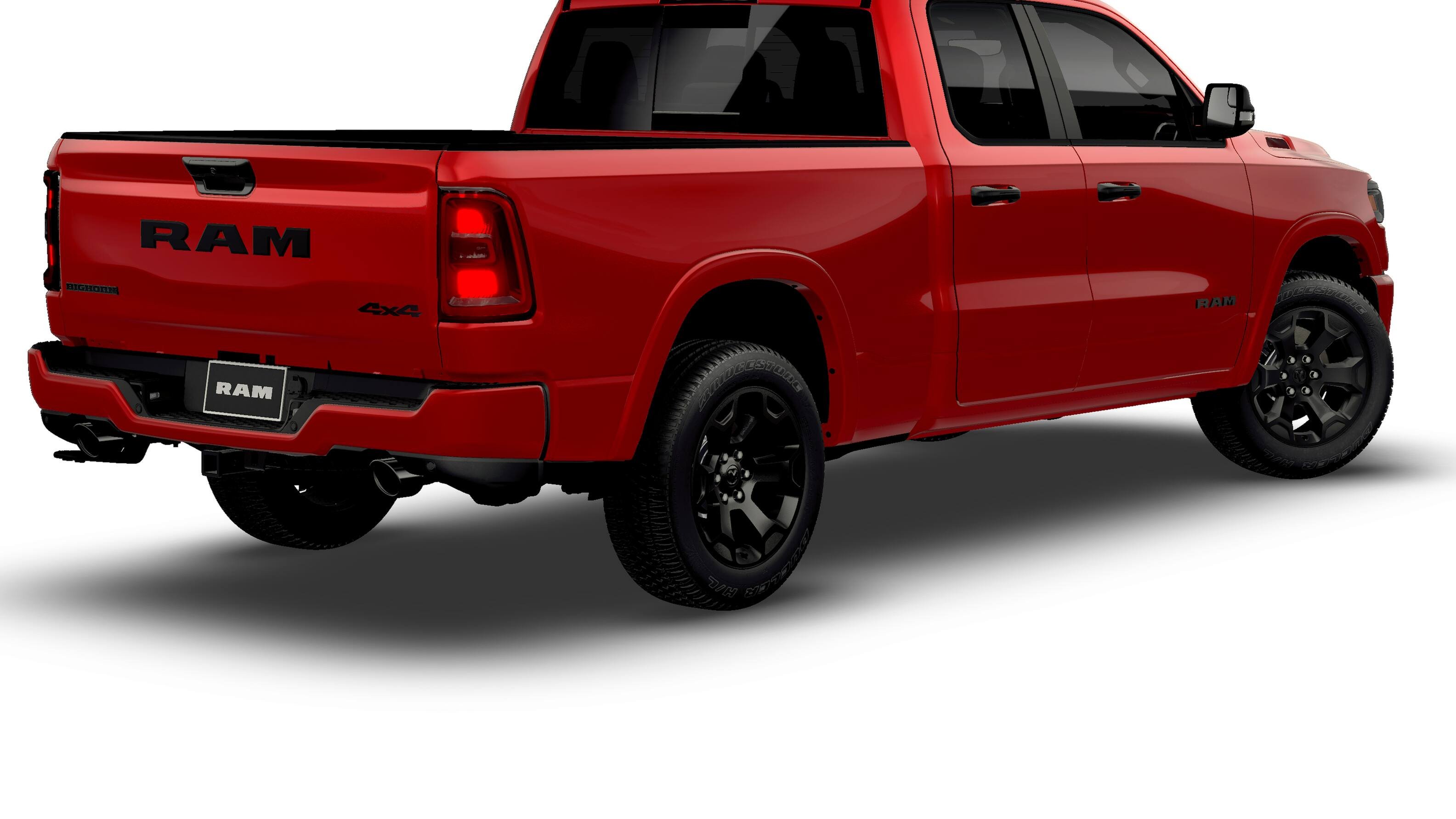 New 2026 Molten Red Pearl-Coat Exterior Paint RAM BIG HORN image 14