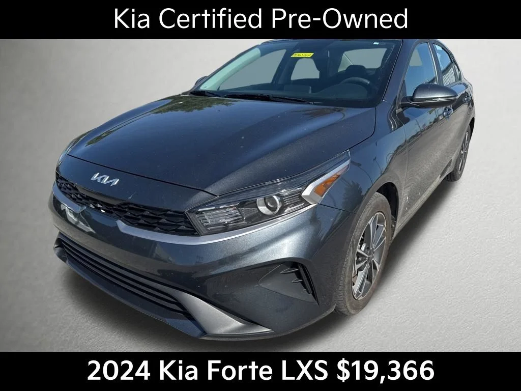 Certified Used 2024 Gray Kia LXS image 8