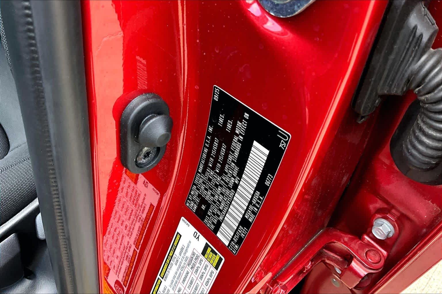 Used 2026 Soul Red Crystal Toyota LE image 34