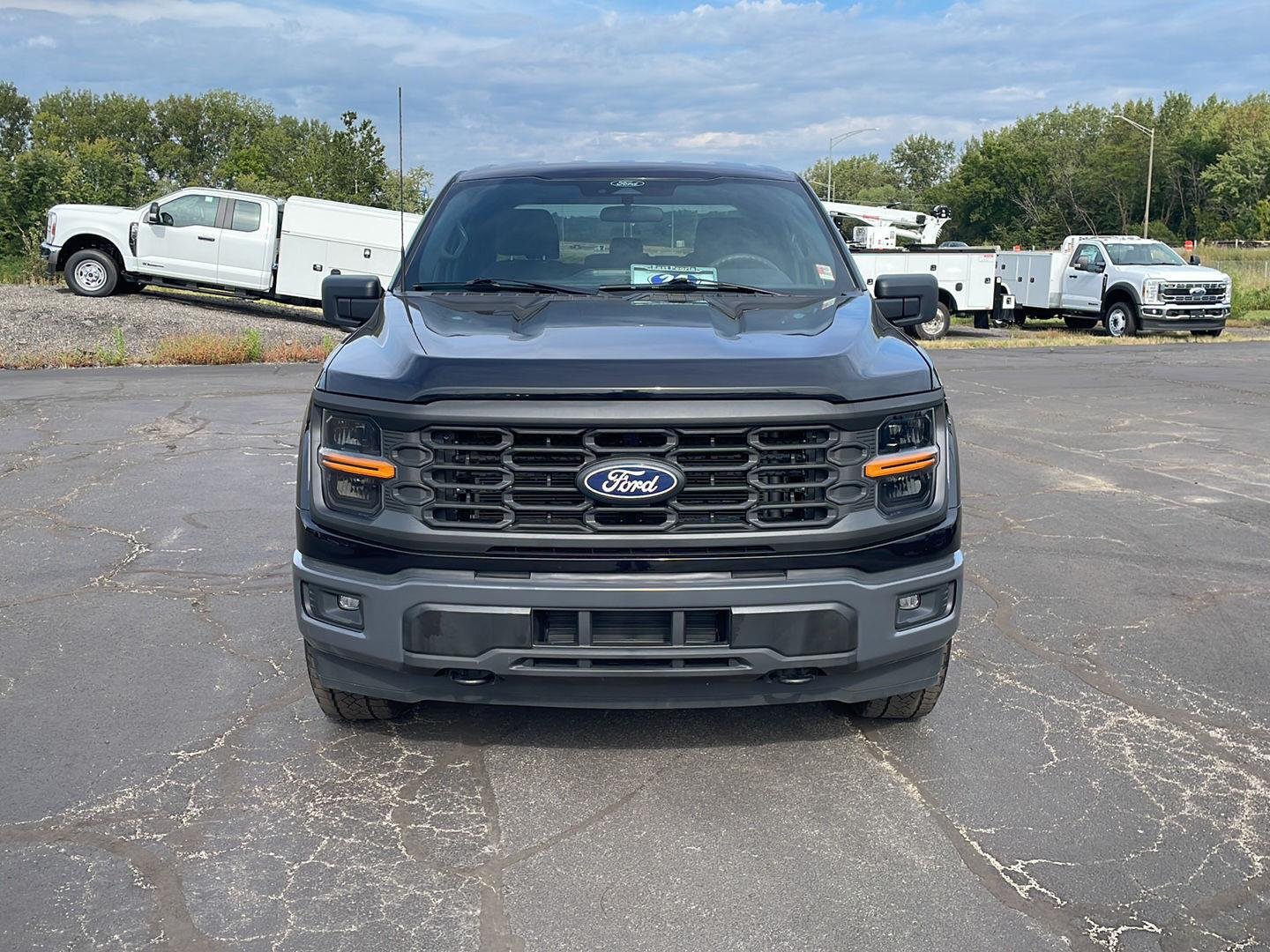 Used 2024 Agate Black Metallic Ford STX image 8