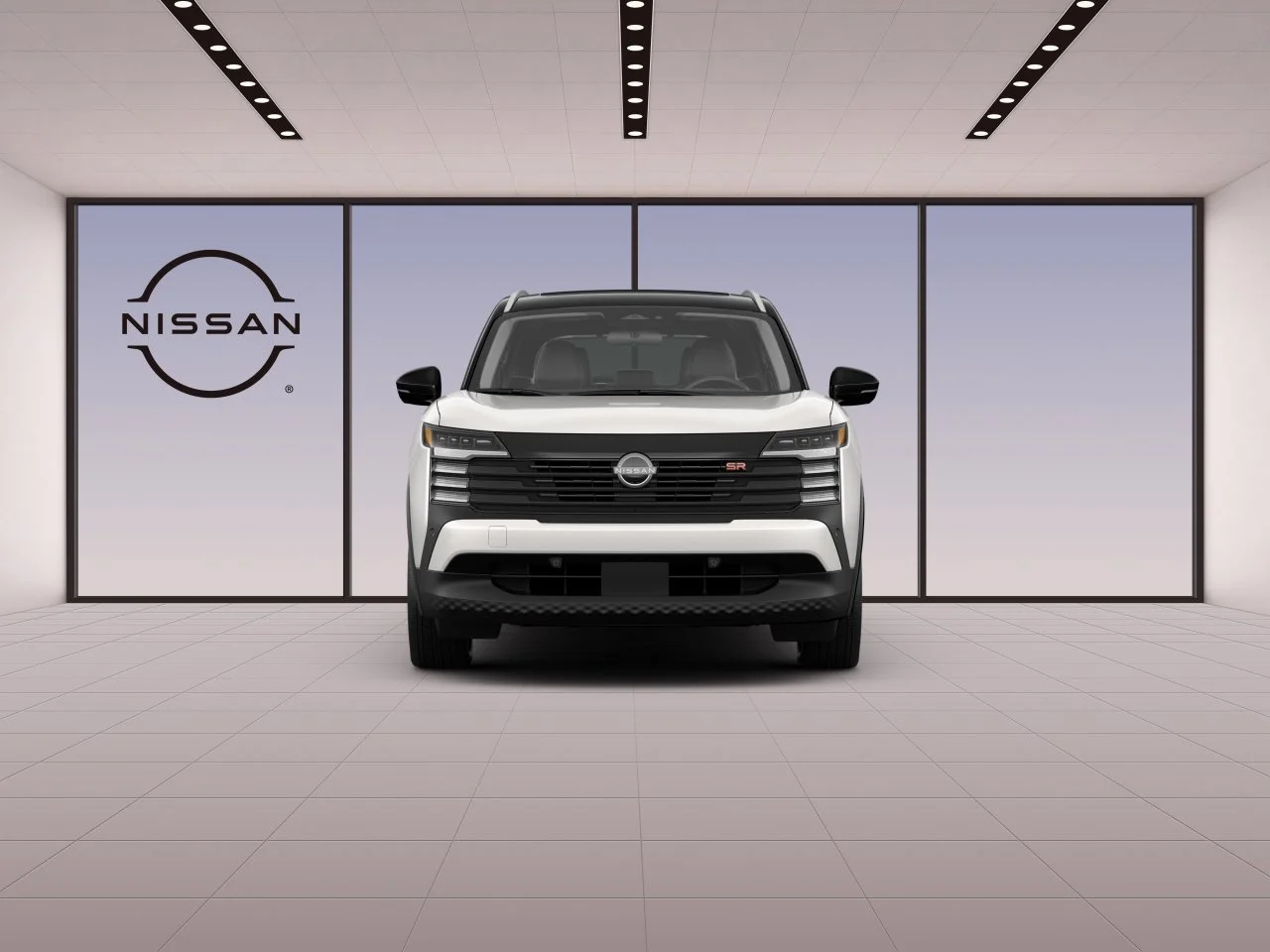 New 2027 Aspen White Tricoat/Super Black Nissan SR image 2