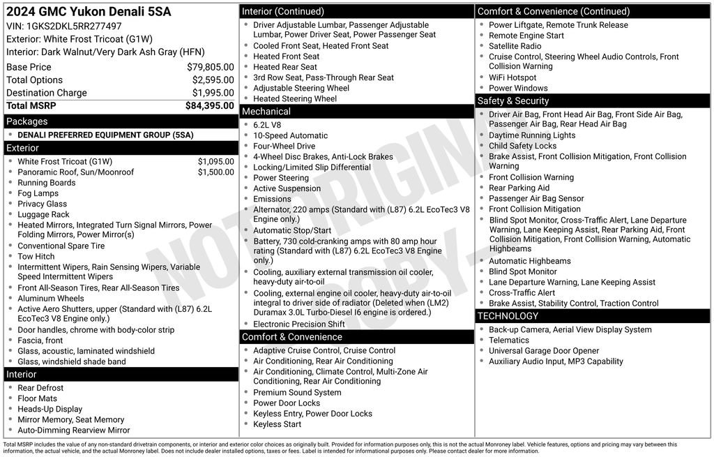 Certified Used 2024 White GMC Denali image 31