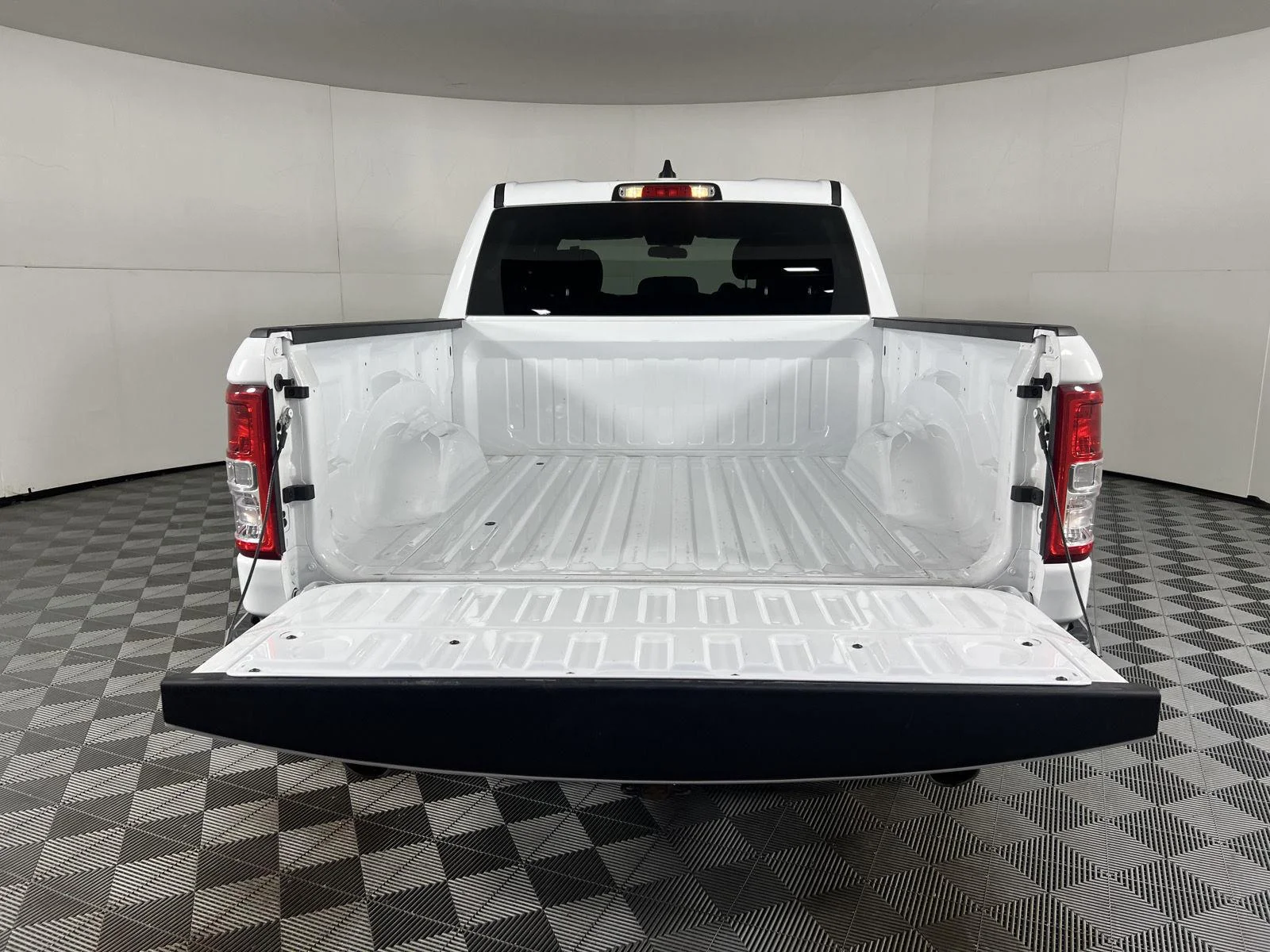 Used 2024 Bright White Clearcoat Ram Big Horn image 9