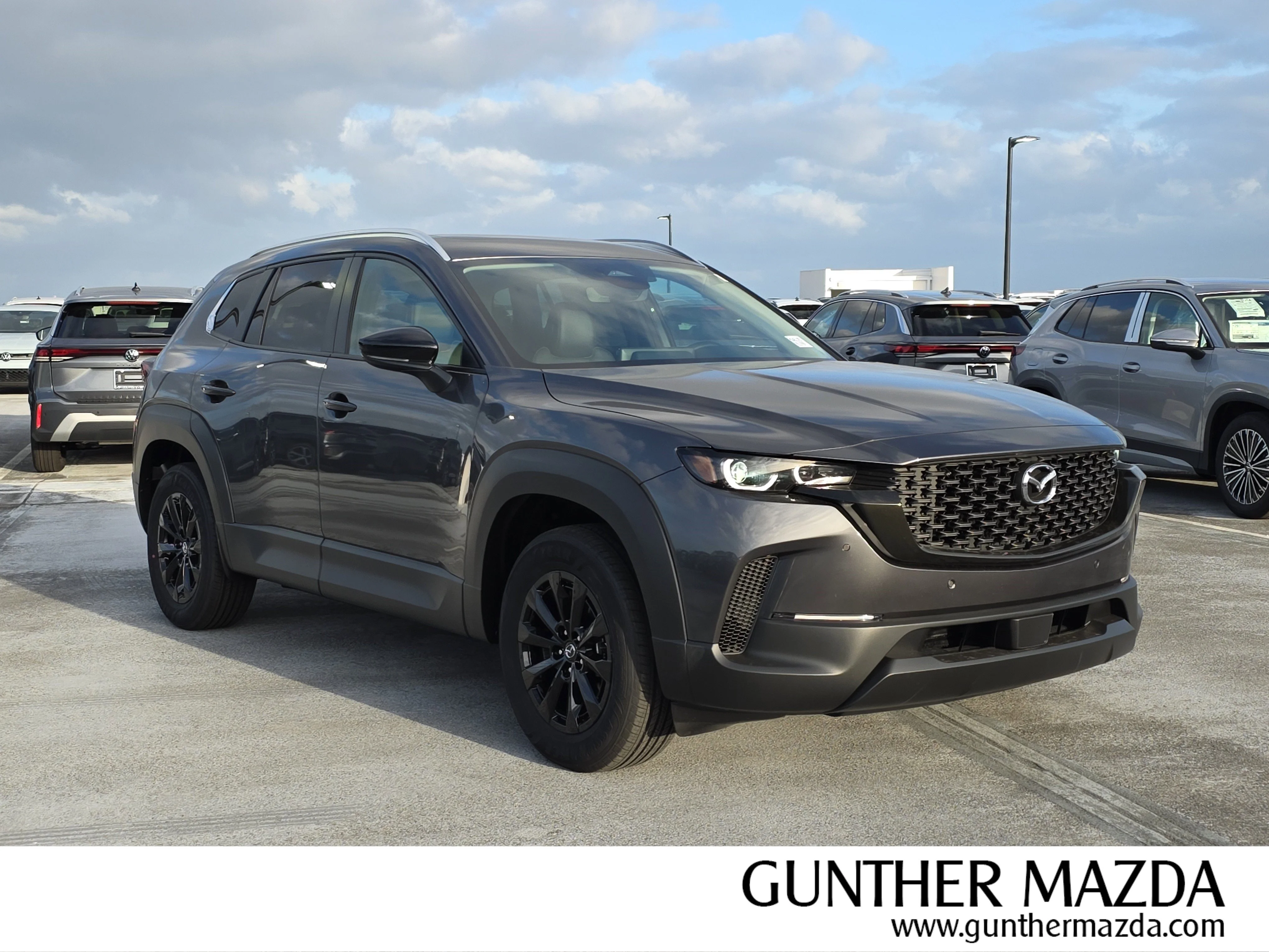 New 2026 Machine Gray Metallic Mazda Preferred AWD image 1