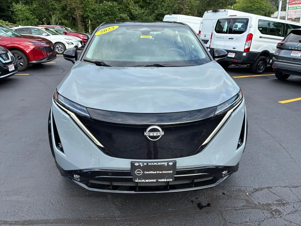 Certified 2023 Nissan Ariya Evolve+ with VIN JN1BF0BA1PM409062 for sale in Marlborough, MA