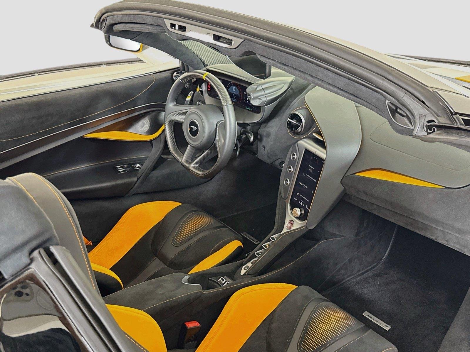 Used 2024 Monaco White 60th Anniversary Triple Crown McLaren Spider | 468K MSRP image 27