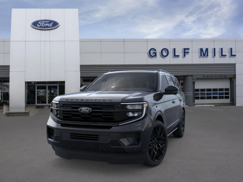 New 2026 Agate Black Metallic Ford Platinum image 2