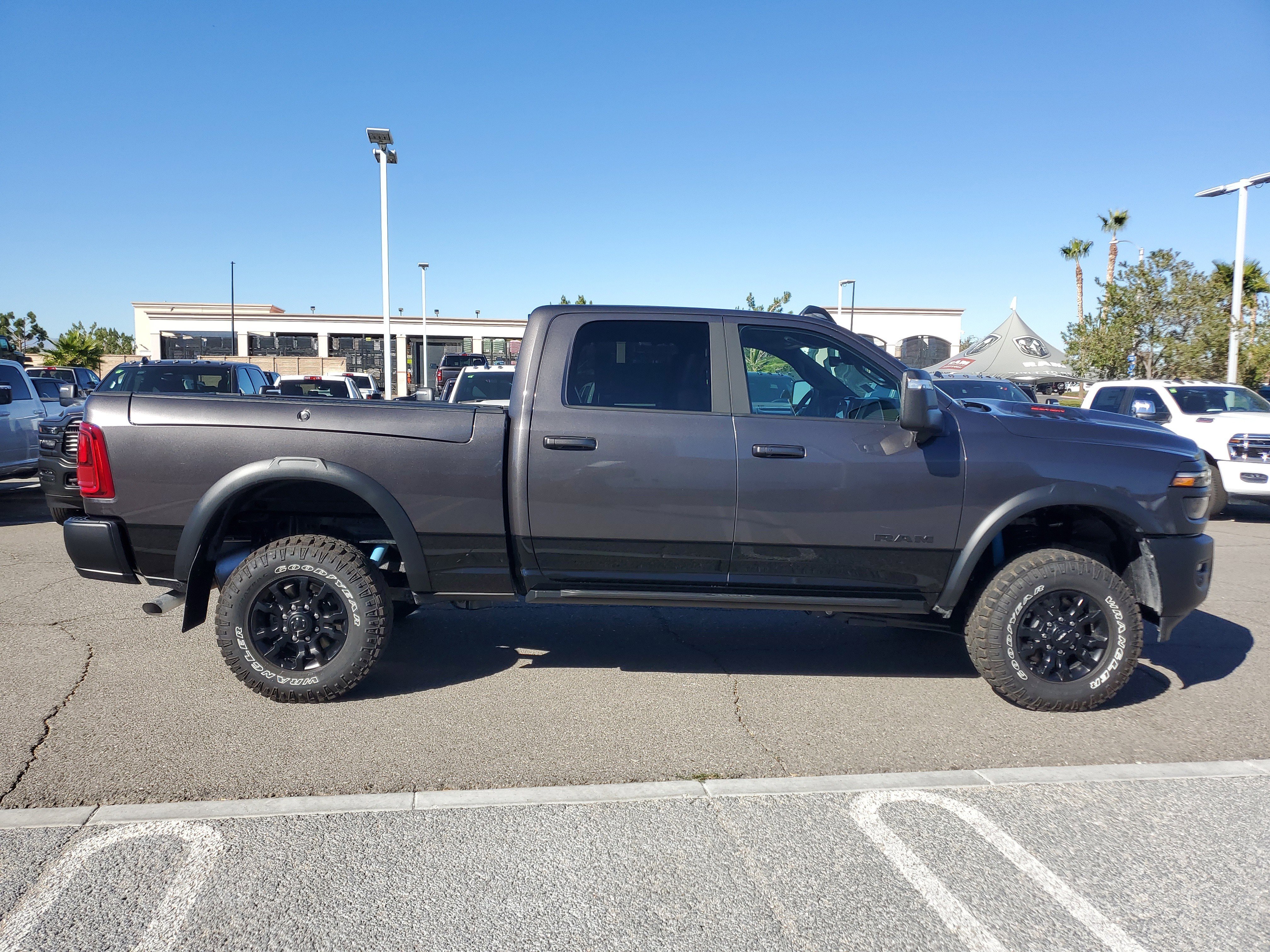 New 2026 Granite Crystal Metallic Clear-Coat Exterior Paint RAM Power Wagon image 2