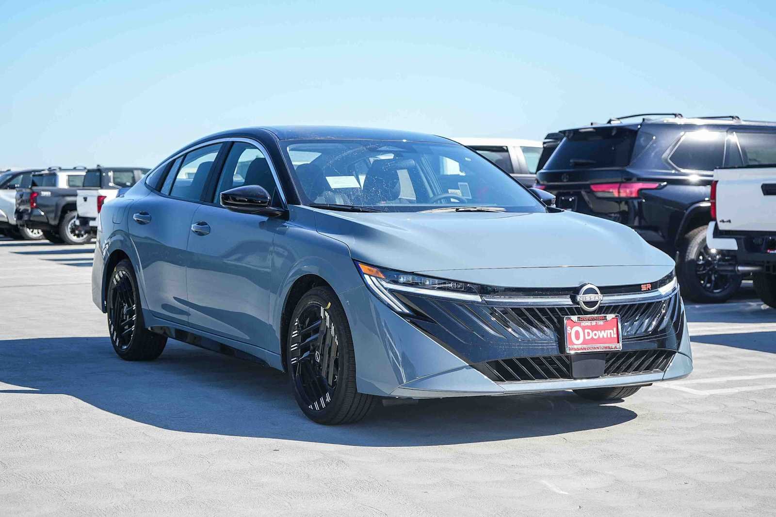 New 2027 Atlantic Gray Metallic / Super Black Two-tone Nissan SR image 3