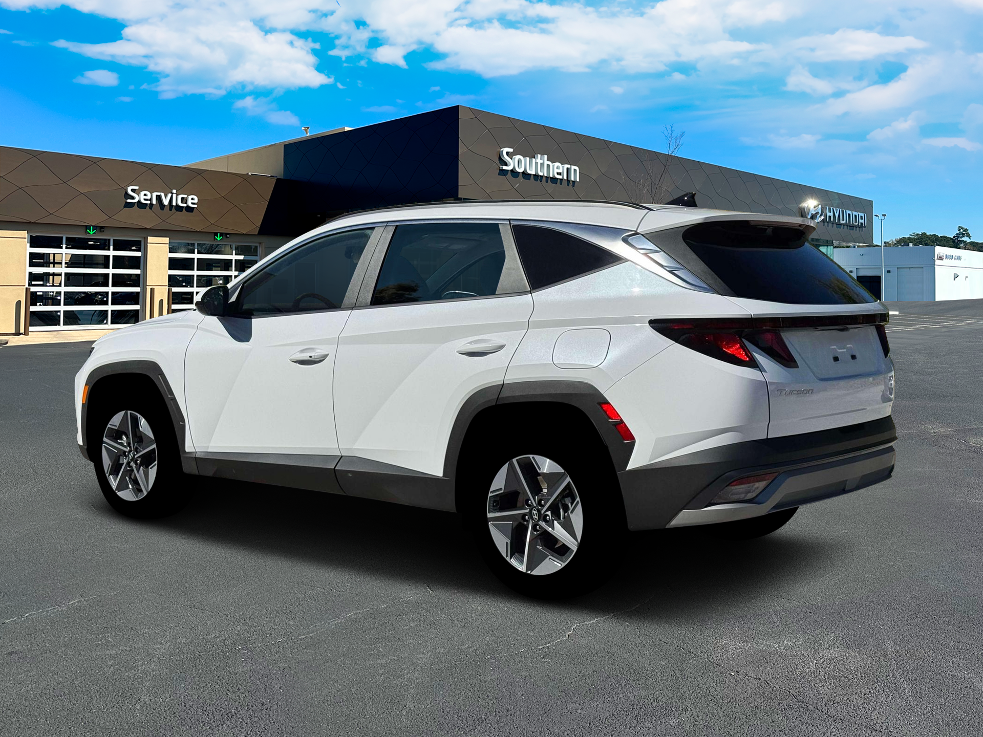 New 2026 White Hyundai SEL AWD image 4