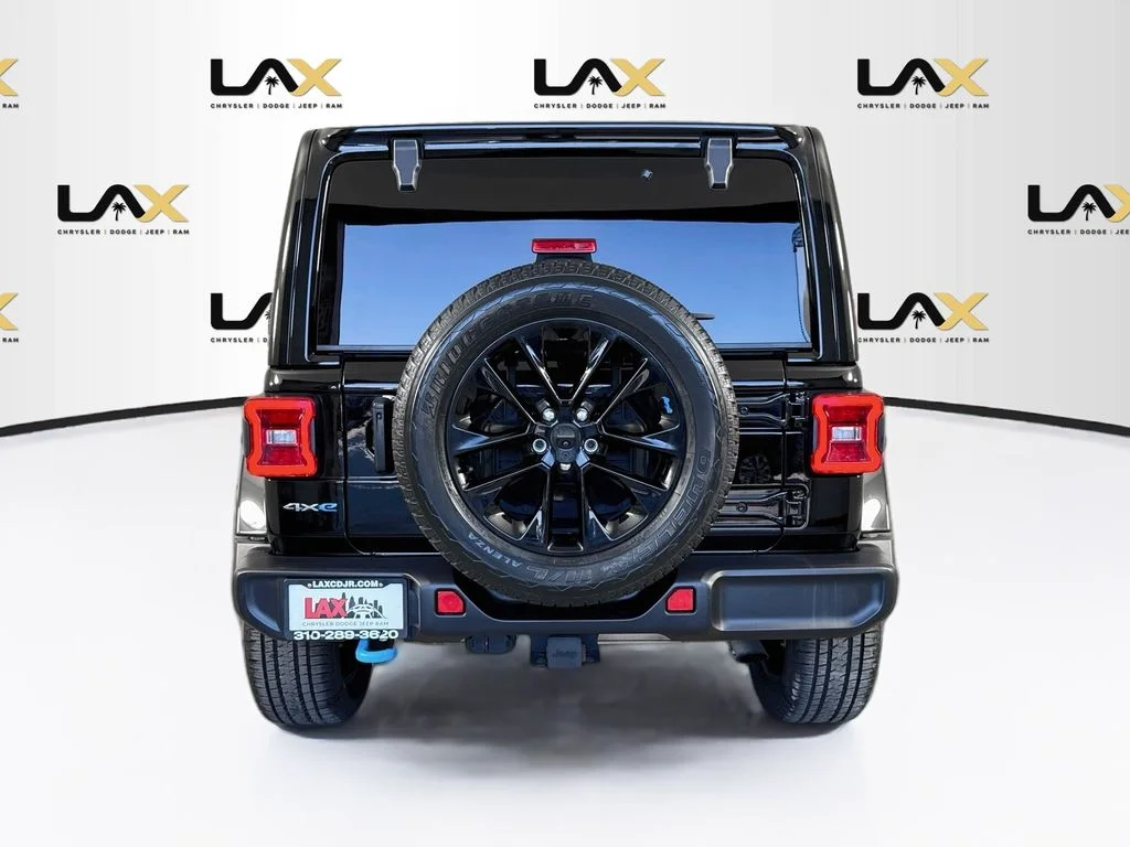 Used 2023 Black Jeep Sahara 4xe image 6