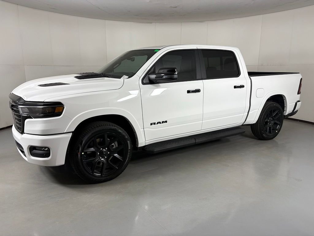 New 2026 Bright White Clear-Coat Exterior Paint RAM Laramie image 5