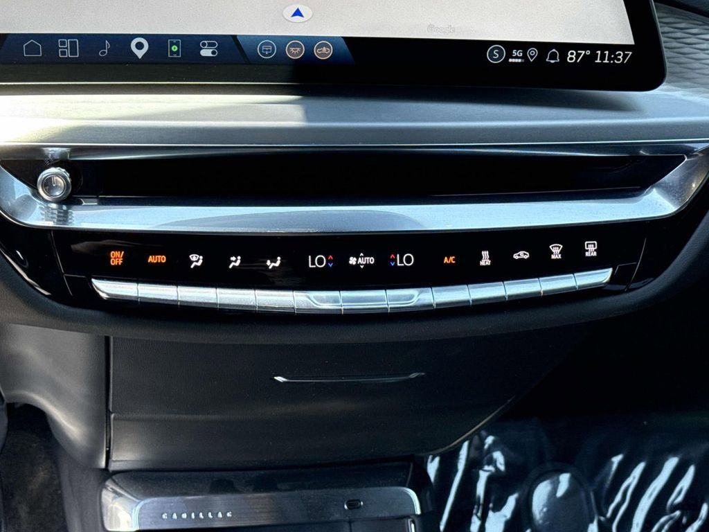 Certified Used 2025 Stellar Black Metallic Cadillac Luxury 3 image 35