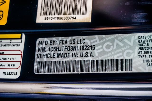 Used 2022 Black Jeep Overland image 38