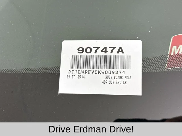 Used 2019 Red Toyota LE image 30