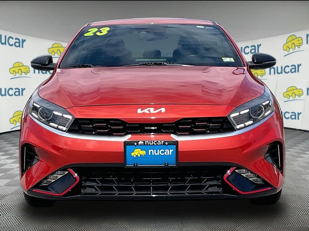 Used 2023 Fire Orange Kia GT-Line image 2