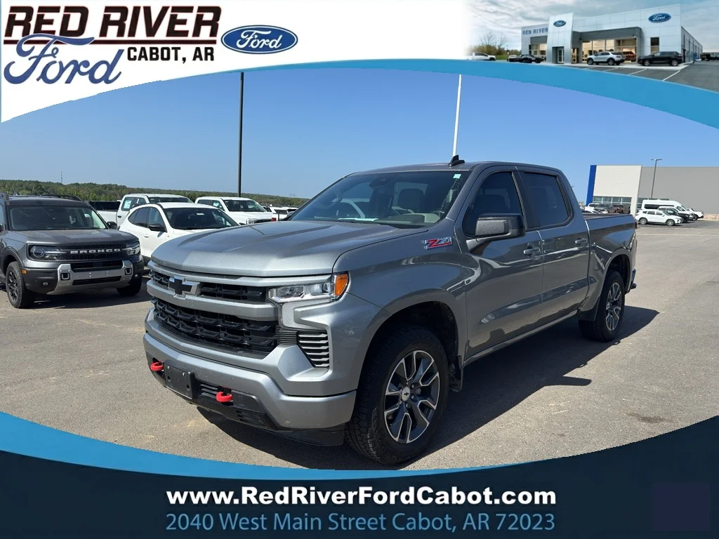Certified Used 2023 Sterling Gray Metallic Chevrolet RST image 1