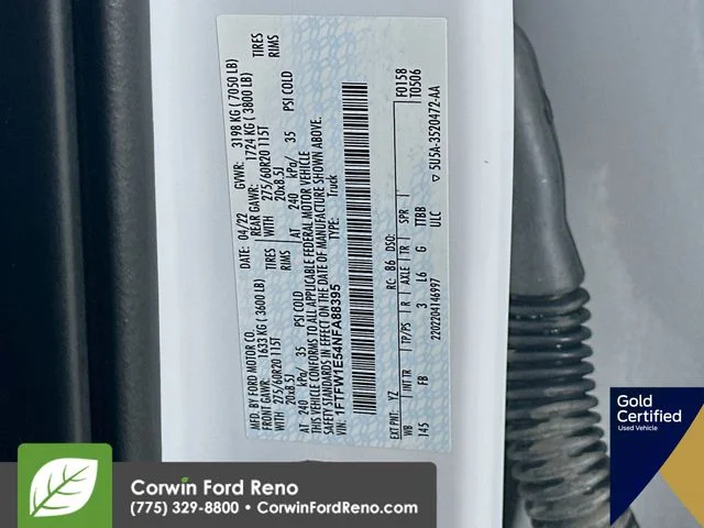 Used 2022 Oxford White Ford XLT image 35