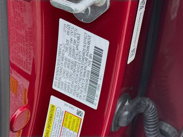 Certified Used 2024 Radiant Red Metallic Honda LX image 37