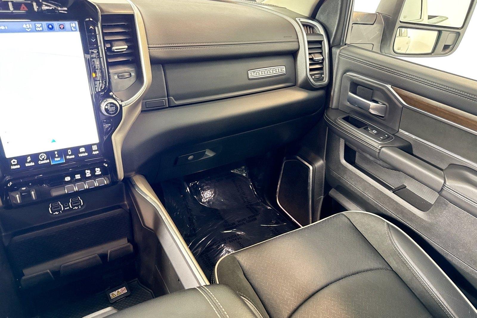 Used 2024 Bright White Clearcoat Ram Laramie image 20