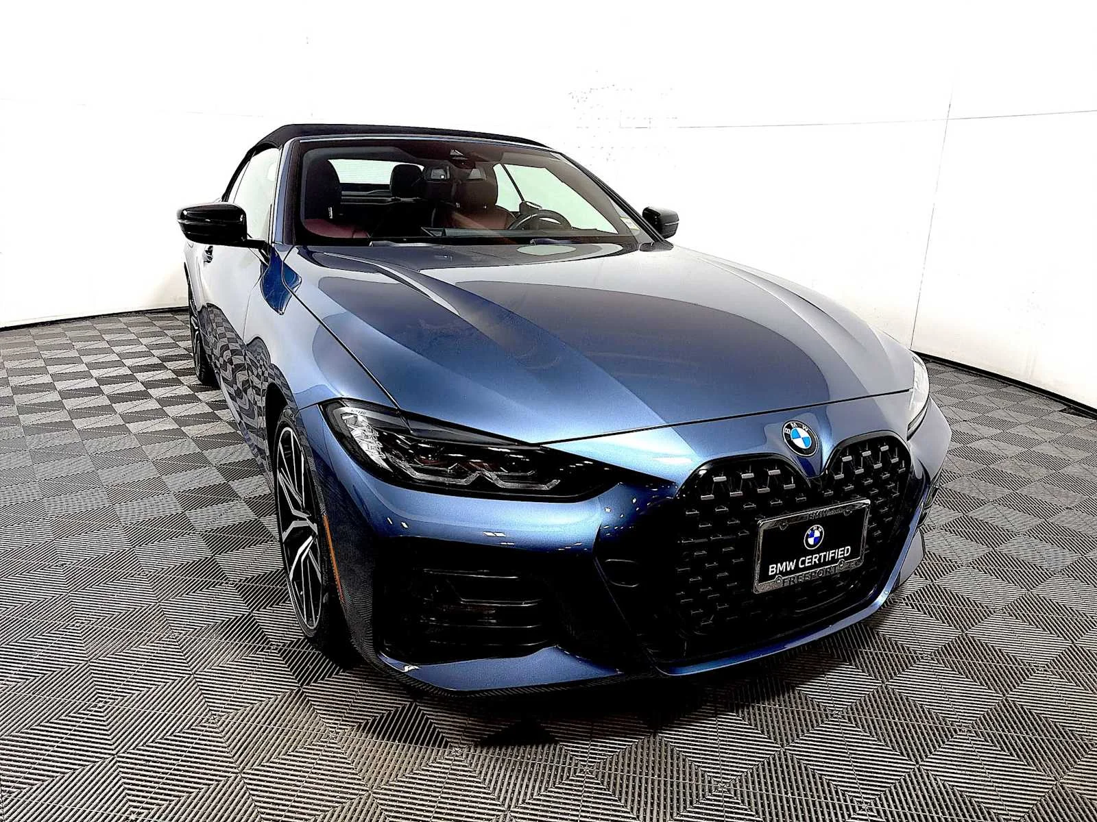 Certified Used 2024 Arctic Race Blue metallic BMW 430i xDrive image 2