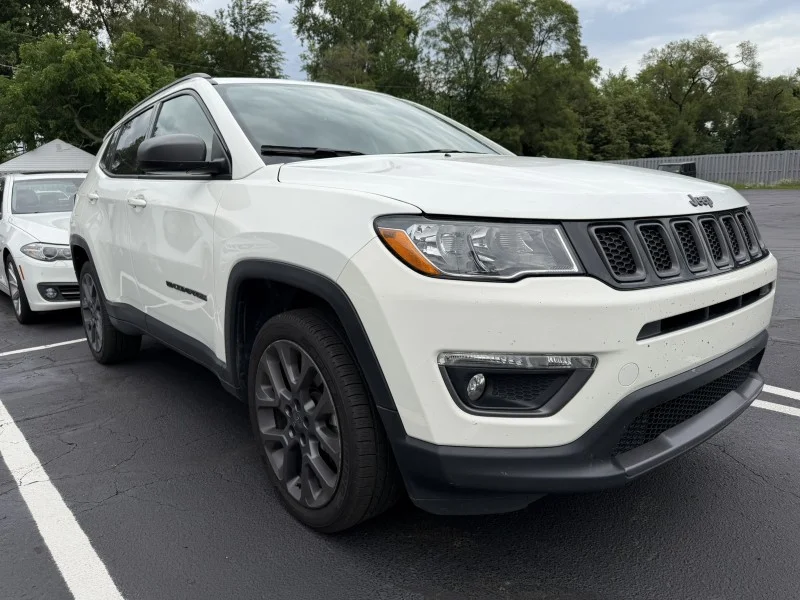 Used 2021 WHITE Jeep 80th Anniversary image 1