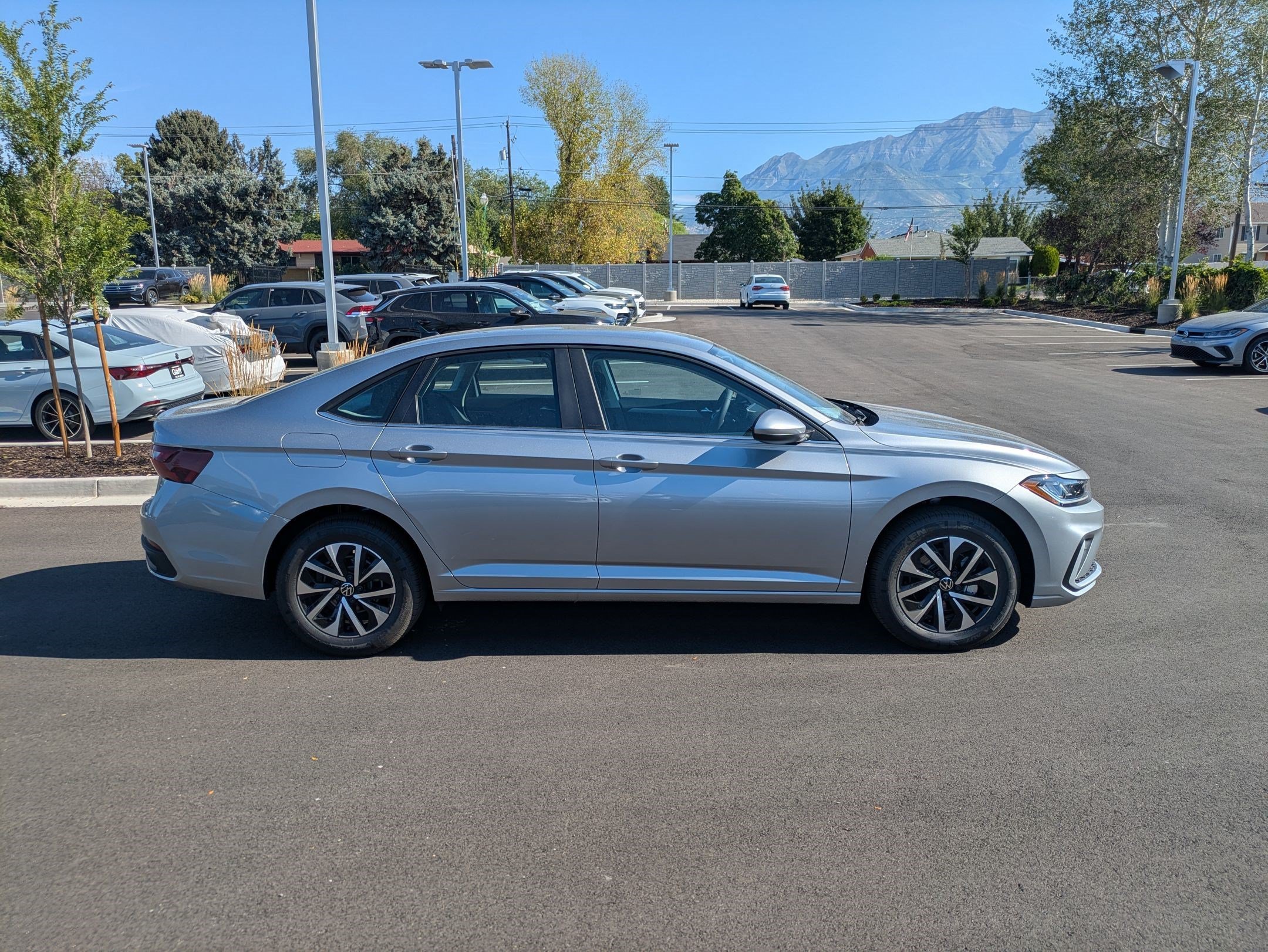 New 2026 Pyrite Silver Metallic Volkswagen S image 2