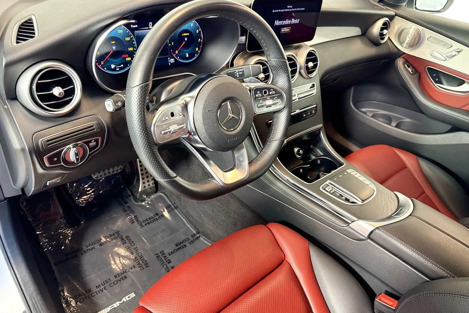 Used 2021 Polar White Mercedes-Benz GLC 300 image 9