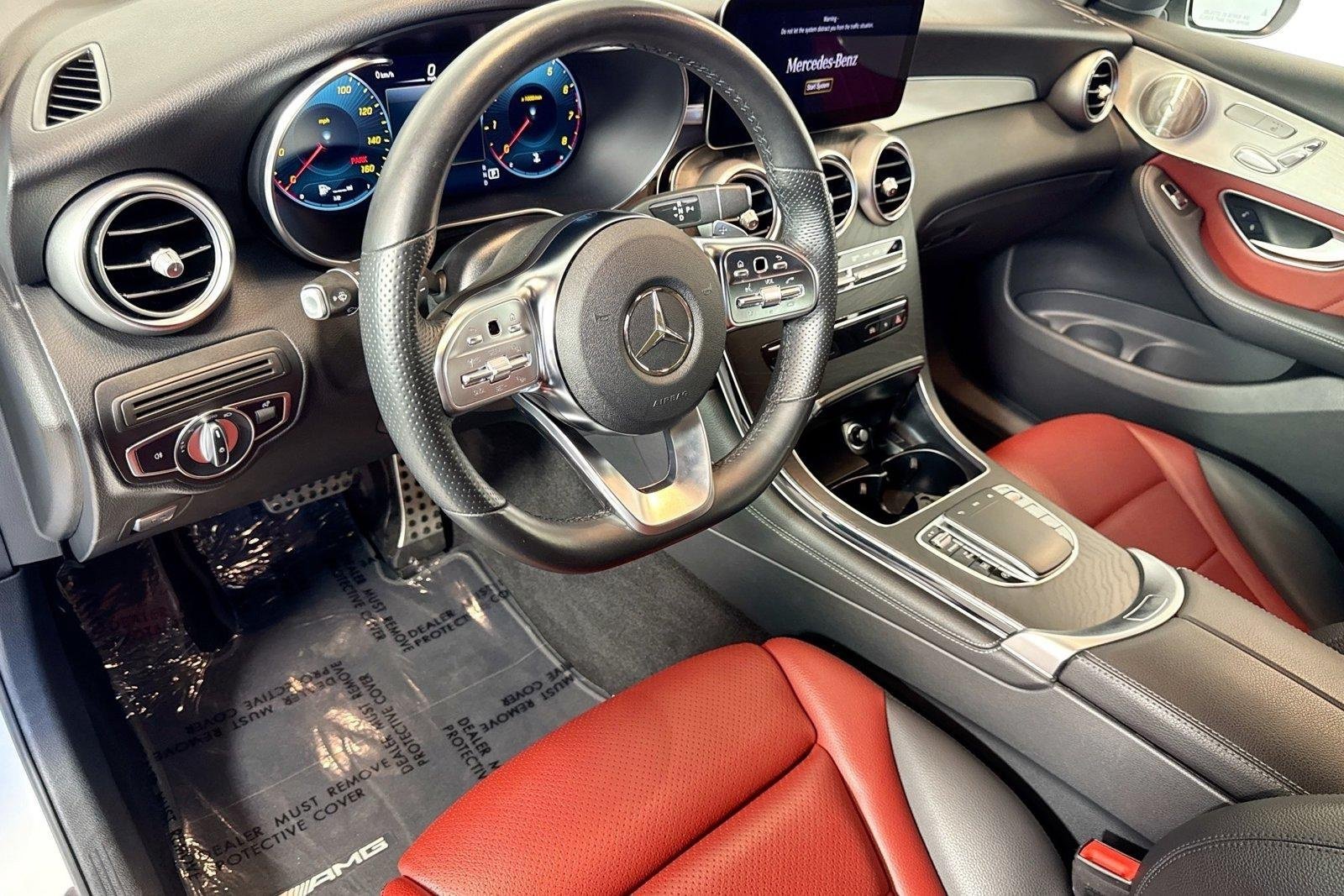 Used 2021 Polar White Mercedes-Benz GLC 300 image 9
