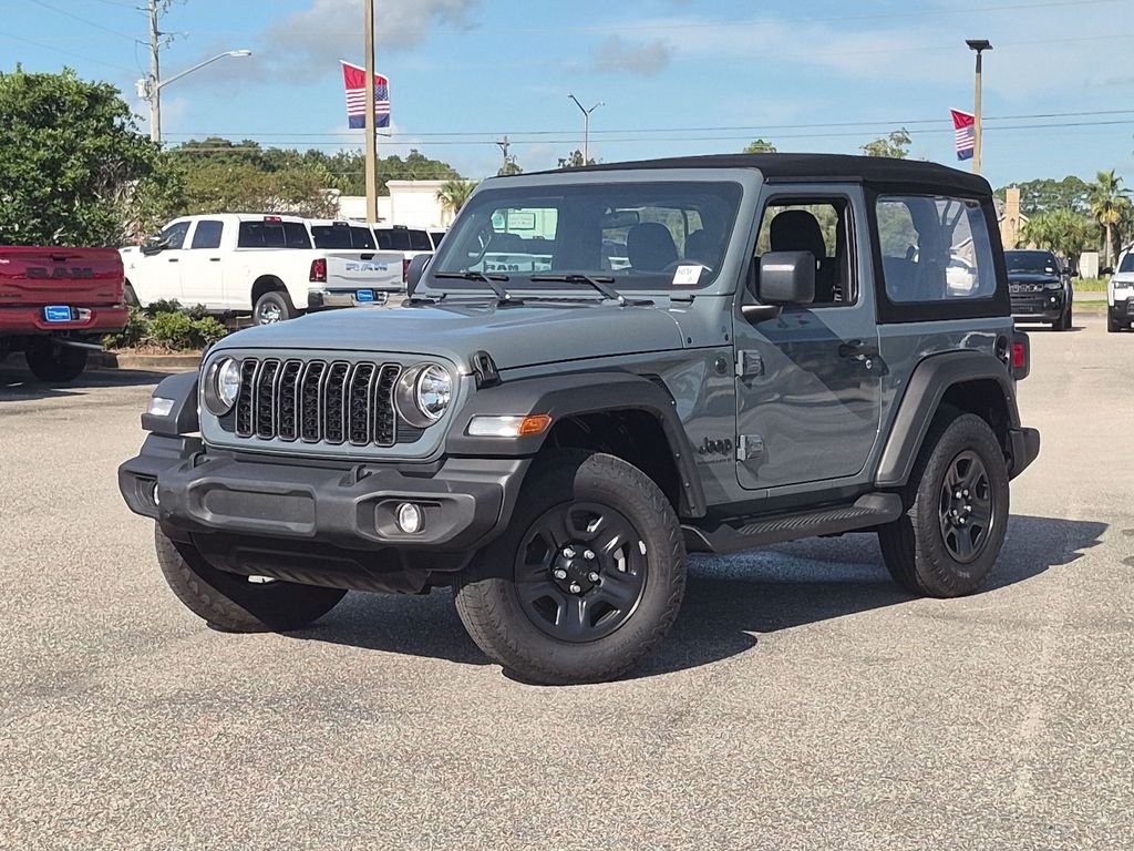 Used 2024 Gray Jeep Sport image 1