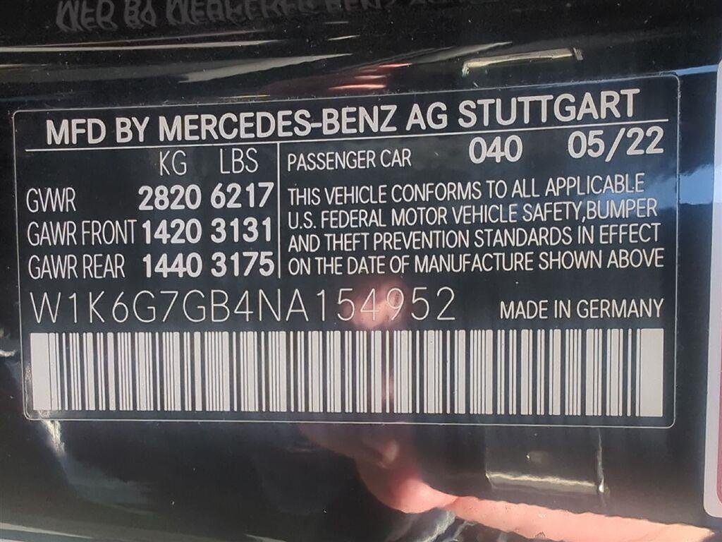 Used 2022 Black Mercedes-Benz S 580 image 6