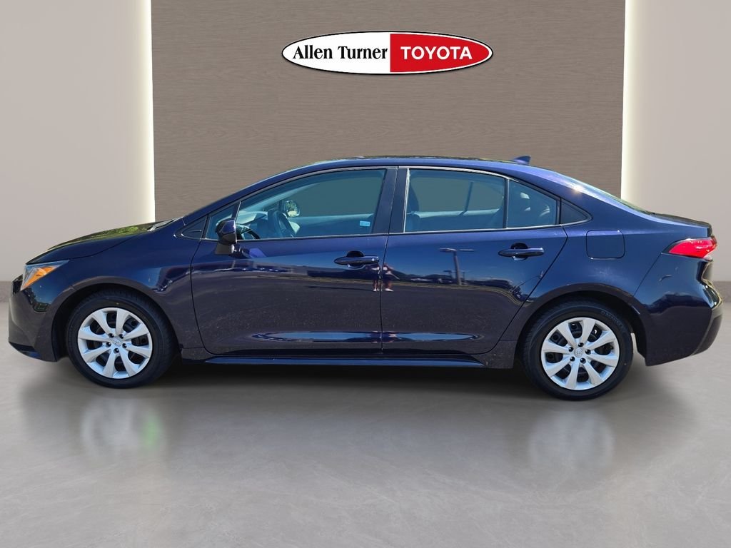 Used 2025 Blue Toyota LE image 10