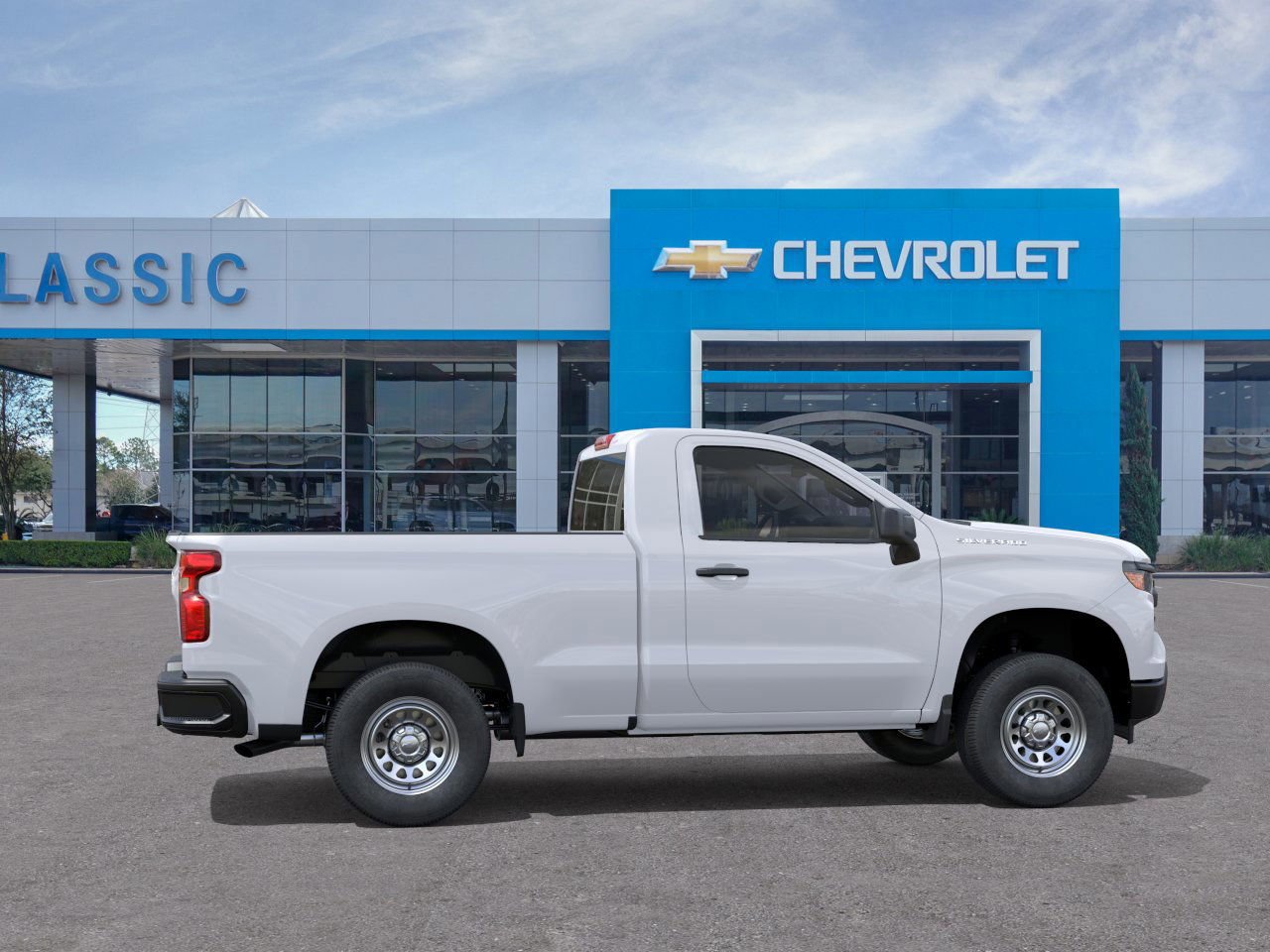2026 Chevrolet Silverado 1500 WT White at Classic Elite Chevrolet Hwy 6