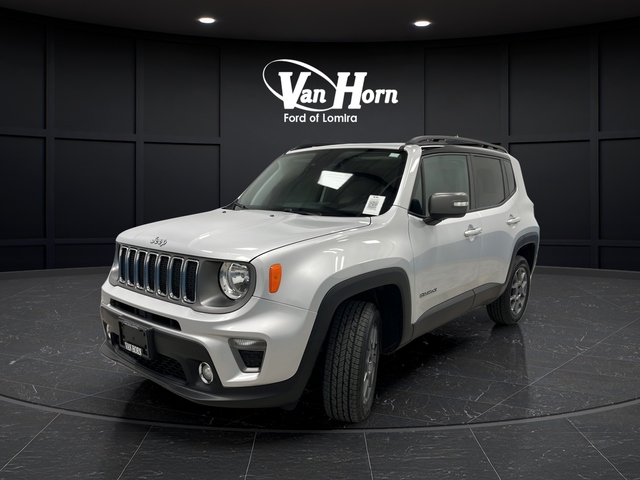 Used 2021 Glacier Metallic Clearcoat Jeep Limited image 3