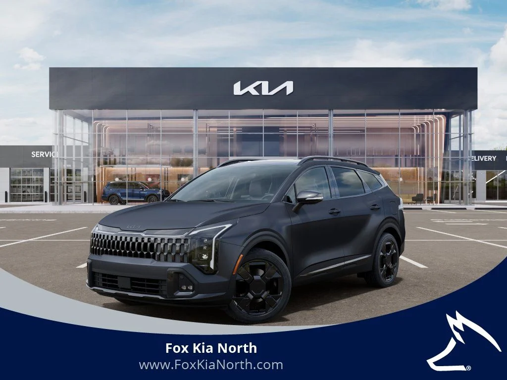 New 2026 Black Kia X-Line image 1