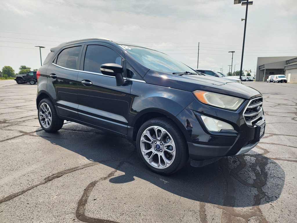 Used 2018 Shadow Black Ford Titanium image 2