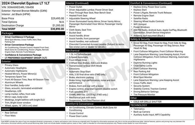 2024 Chevrolet Equinox LT - Photo 31
