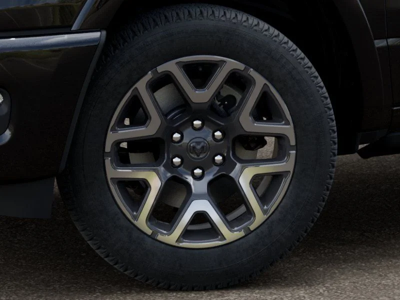 New 2026 Diamond Black Crystal Pearl-Coat Exterior Paint RAM Laramie image 8