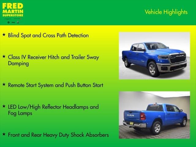 New 2026 Hydro Blue Pearlcoat RAM BIG HORN image 14