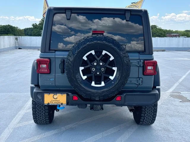 Certified Used 2024 Gray Jeep Rubicon 4xe image 6
