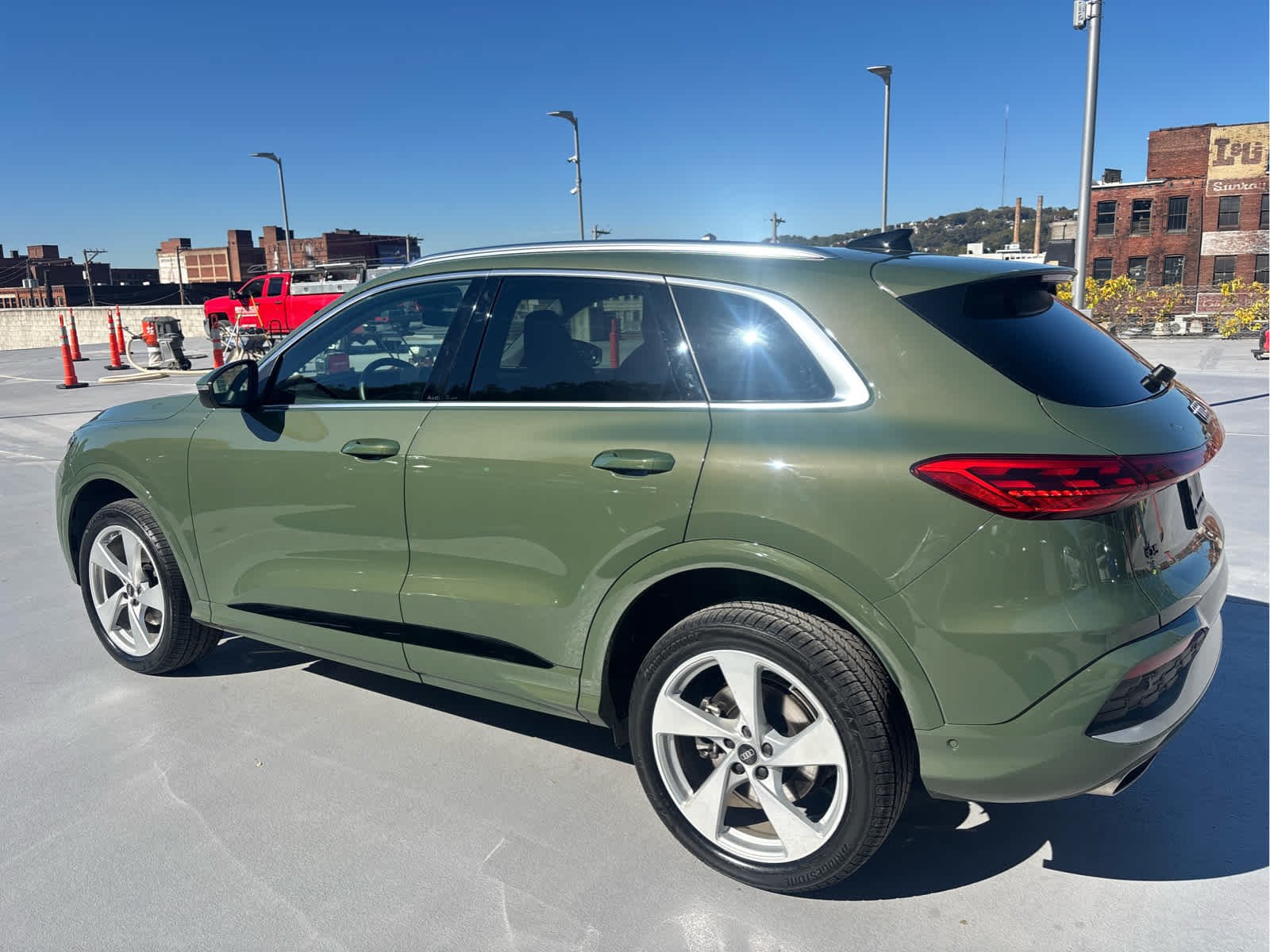 Certified Used 2025 District Green Metallic Audi Premium Plus image 8