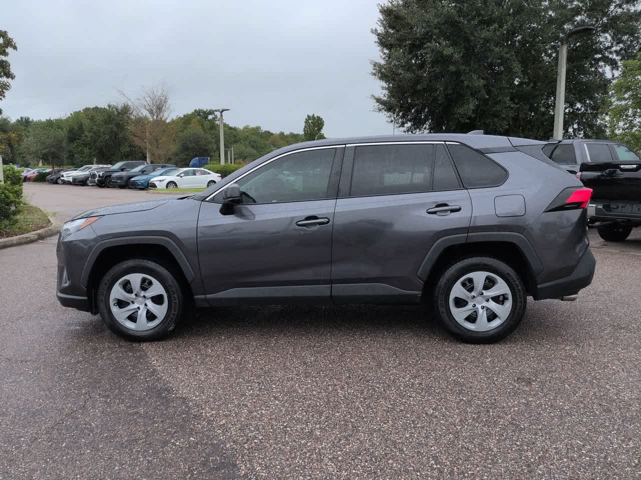 Certified Used 2024 Magnetic Gray Metallic Toyota LE image 3