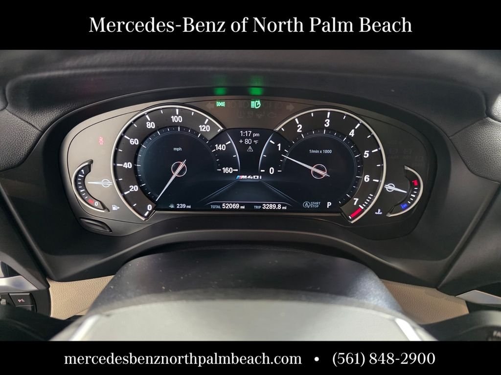 Used 2018 Blue BMW M40i image 21